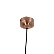 Conea Pendant Light Antique Copper & Smoky