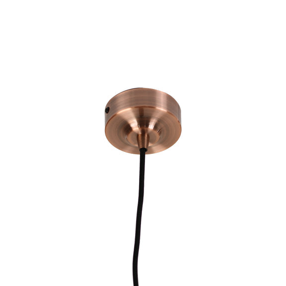 Conea Pendant Light Antique Copper & Smoky