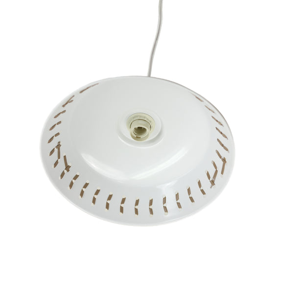 Wokson Pendant Light Cream & Pale Brown