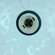 Zyla Pendant Light Blue & Chrome