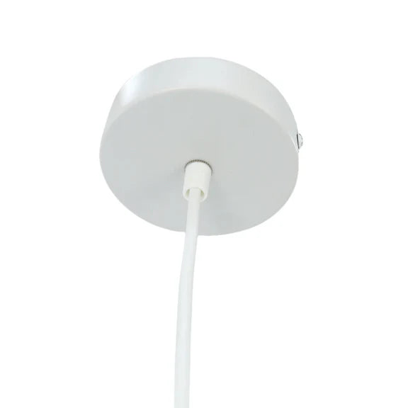 Rosie Small Pendant Light White & Matt White