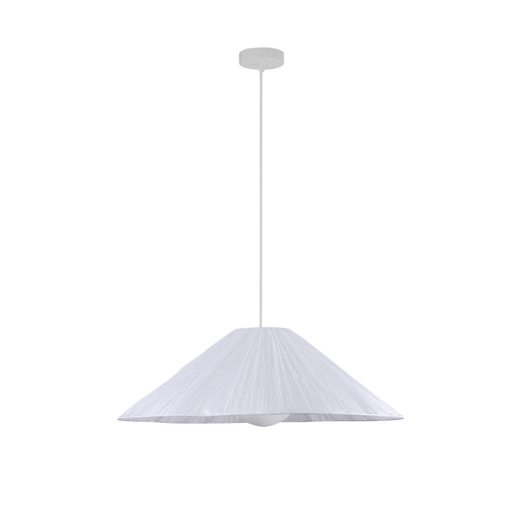 Rosie Large Pendant Light White & Matt White