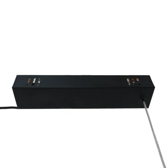 Maisie Large LED Pendant Light 45W Tri Colour Matt Black