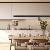 Maisie Large LED Pendant Light 45W Tri Colour Matt Black