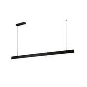 Maisie Small LED Pendant Light 40W Tri Colour Matt Black