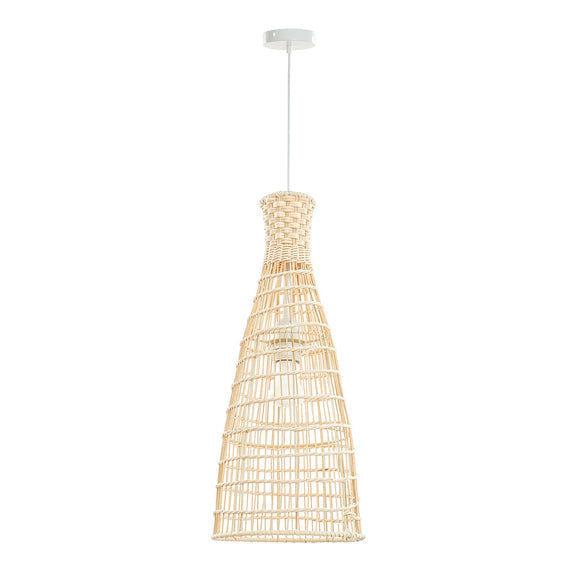 Lilia Rattan Large Pendant Light Natural