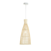 Lilia Rattan Small Pendant Light Natural