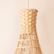 Lilia Rattan Large Pendant Light Natural