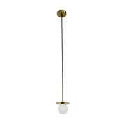 Ophelia Pendant Light Brass & Opal