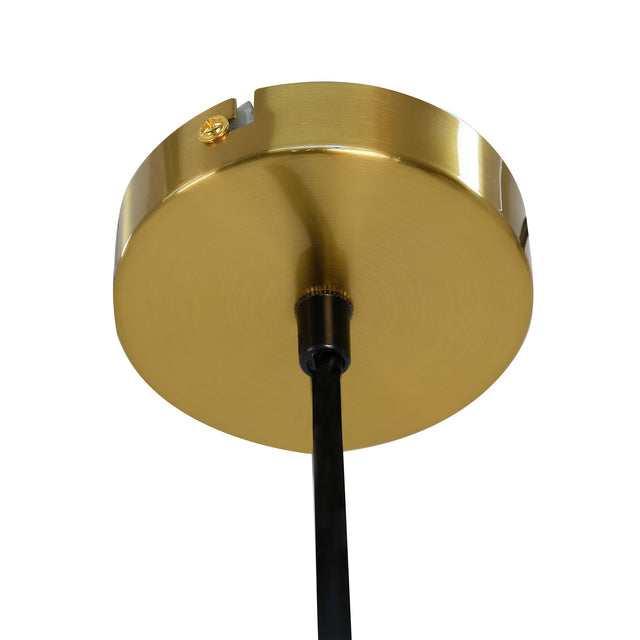 Ophelia Pendant Light Brass & Opal