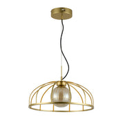 Calista LED Pendant Light 30W 3000K Gold & Champagne