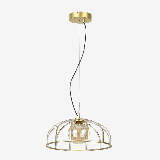 Calista LED Pendant Light 30W 3000K Gold & Champagne