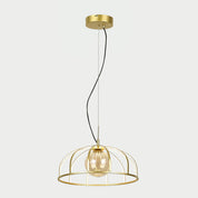 Calista LED Pendant Light 30W 3000K Gold & Champagne