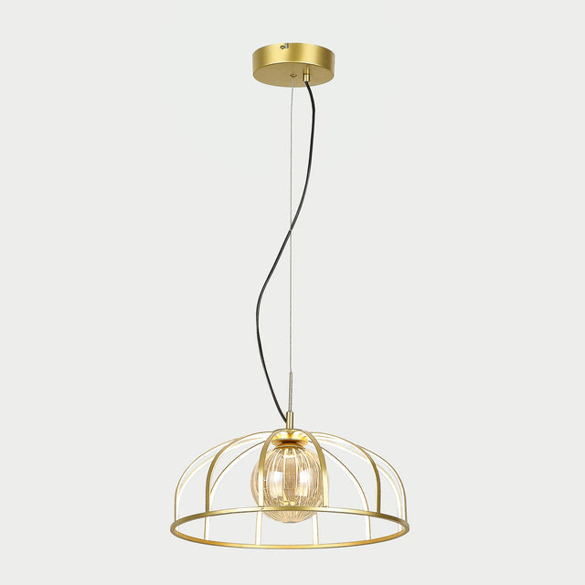 Calista LED Pendant Light 30W 3000K Gold & Champagne