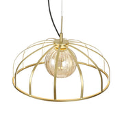 Calista LED Pendant Light 30W 3000K Gold & Champagne