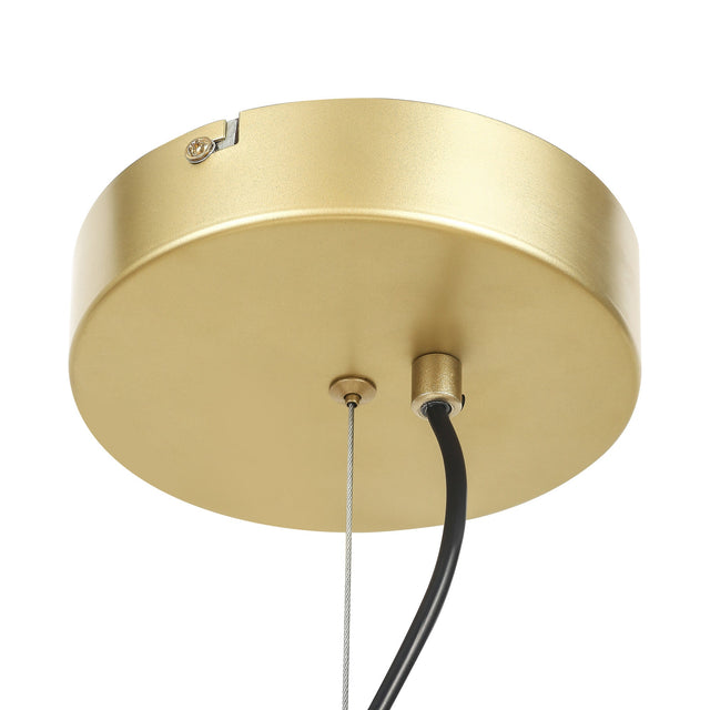 Calista LED Pendant Light 30W 3000K Gold & Champagne