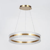 Apex LED Halo Pendant Light 38W 3CCT Brass