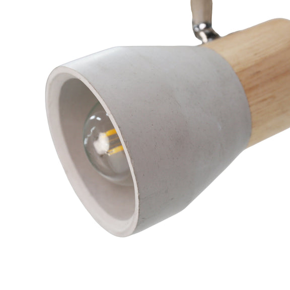 Rosalyn Spotlight Gray & Timber