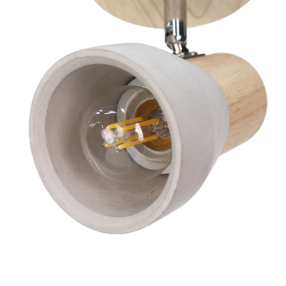 Rosalyn Spotlight Gray & Timber