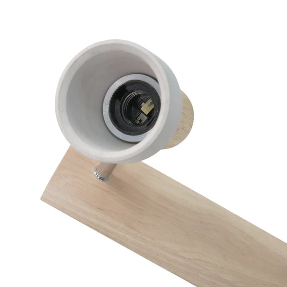 Rosalyn 2 Light Spotlight Gray & Timber