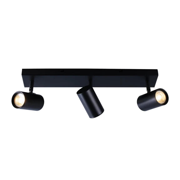 Brianna 3 Light Spot Light Matt Black