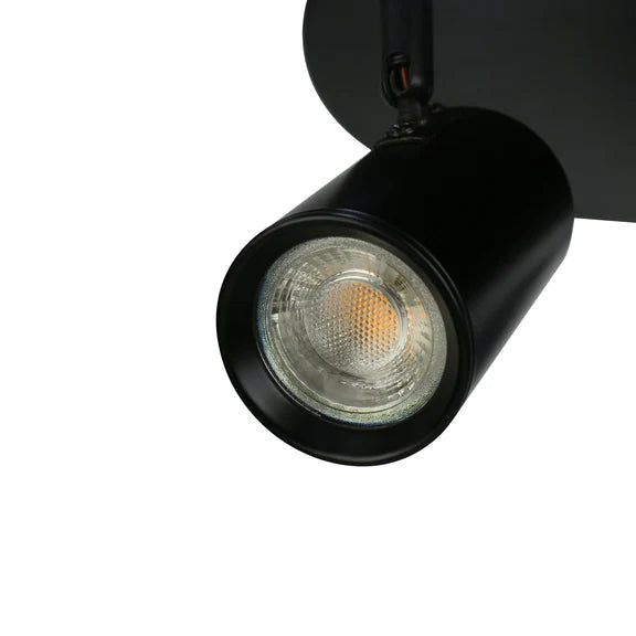 Brianna 3 Light Round Spot Light Matt Black