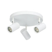Brianna 3 Light Round Spot Light Matt White