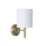 Blanche 1 Light  Wall Light Antique Brass