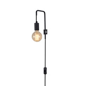 Lorin Wall Sconce Black Iron