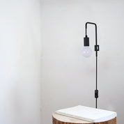Lorin Wall Sconce Black Iron
