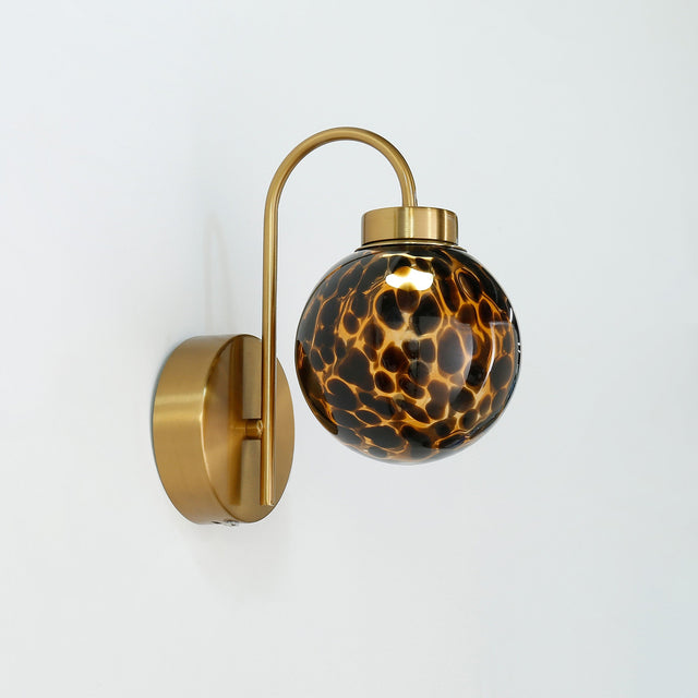 Rhea Rechargeable LED Wall Light 2W 3CCT Brass & Amber