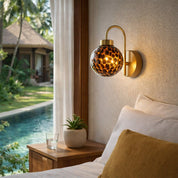 Rhea Rechargeable LED Wall Light 2W 3CCT Brass & Amber