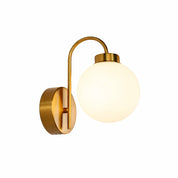 Rhea Rechargeable LED Wall Light 2W 3CCT Brass & Opal