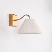 Rosalind Rechargeable LED Wall Light 2W 3CCT Brass & Linen