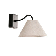 Rosalind Rechargeable LED Wall Light 2W 3CCT Matte Black & Linen