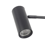 Beatrice Swing Arm Wall Lamp With Charging Ports Black