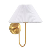 Ariana Wall Lamp Brass & White