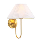 Ariana Wall Lamp Brass & White