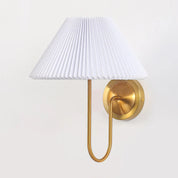 Ariana Wall Lamp Brass & White