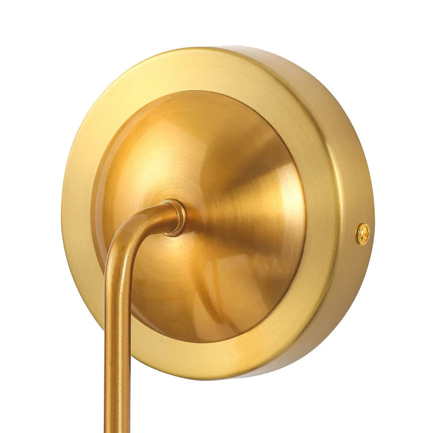Ariana Wall Lamp Brass & White