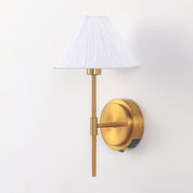 Sigrid Reading Wall Lamp With Charging Ports Brass & White