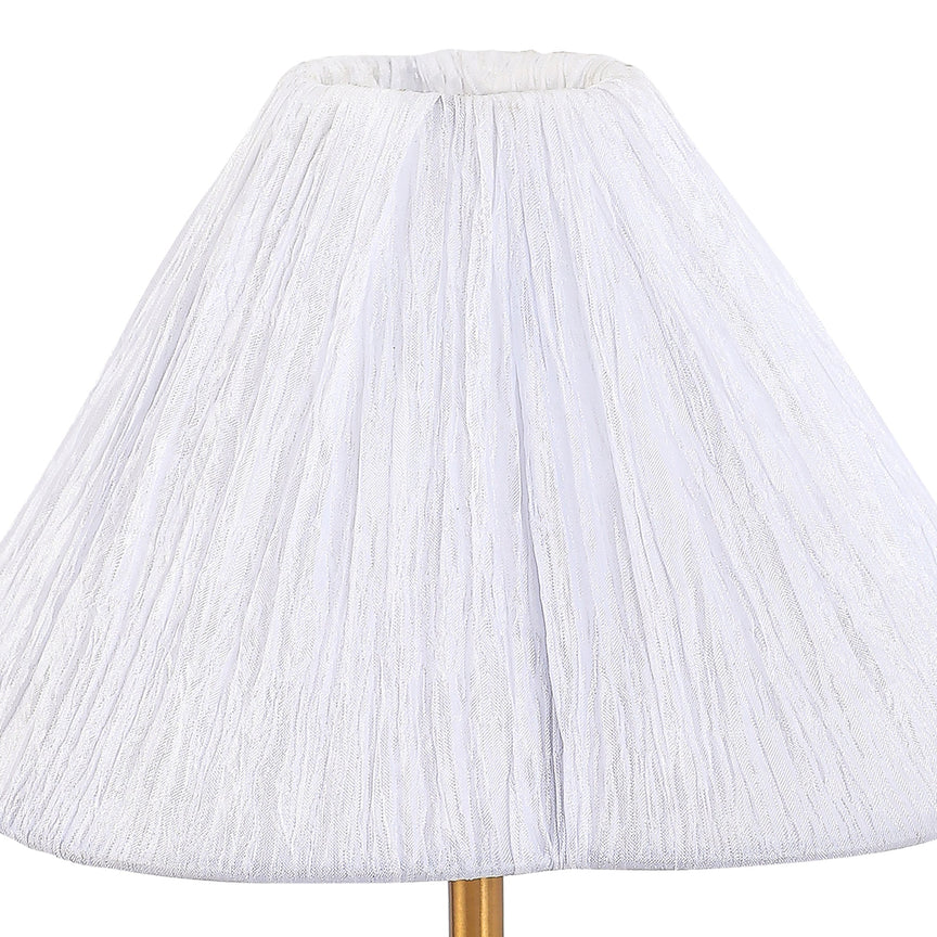 Sigrid Reading Wall Lamp With Charging Ports Brass & White