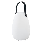 LED Table Lamp With Handle White Polyethylene RGB
