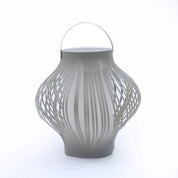 LED Outdoor Portable Retractable Lantern Grey Polypropylene 3000K & RGB