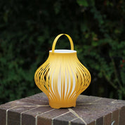 LED Outdoor Portable Retractable Lantern Yellow Polypropylene 3000K & RGB