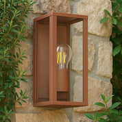 Zyra Exterior Wall Light Rusty