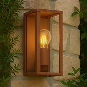 Zyra Exterior Wall Light Rusty