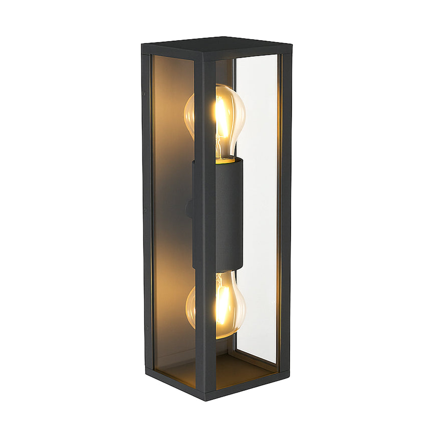 Zyra Up & Down Wall Light Black