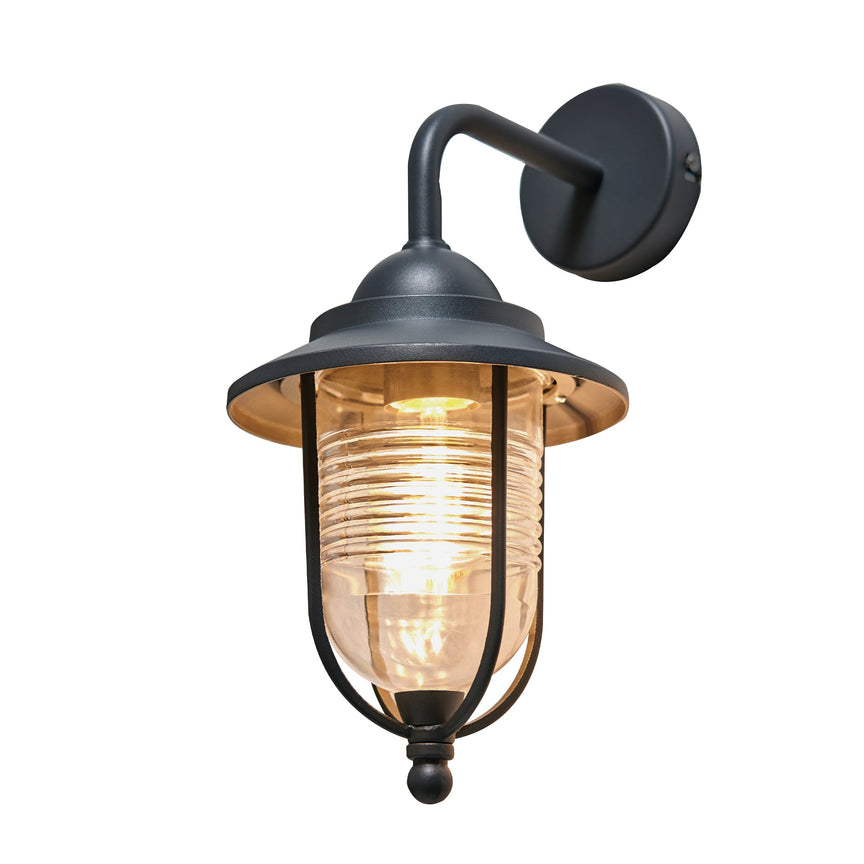 Elvo Exterior Wall Light Charcoal