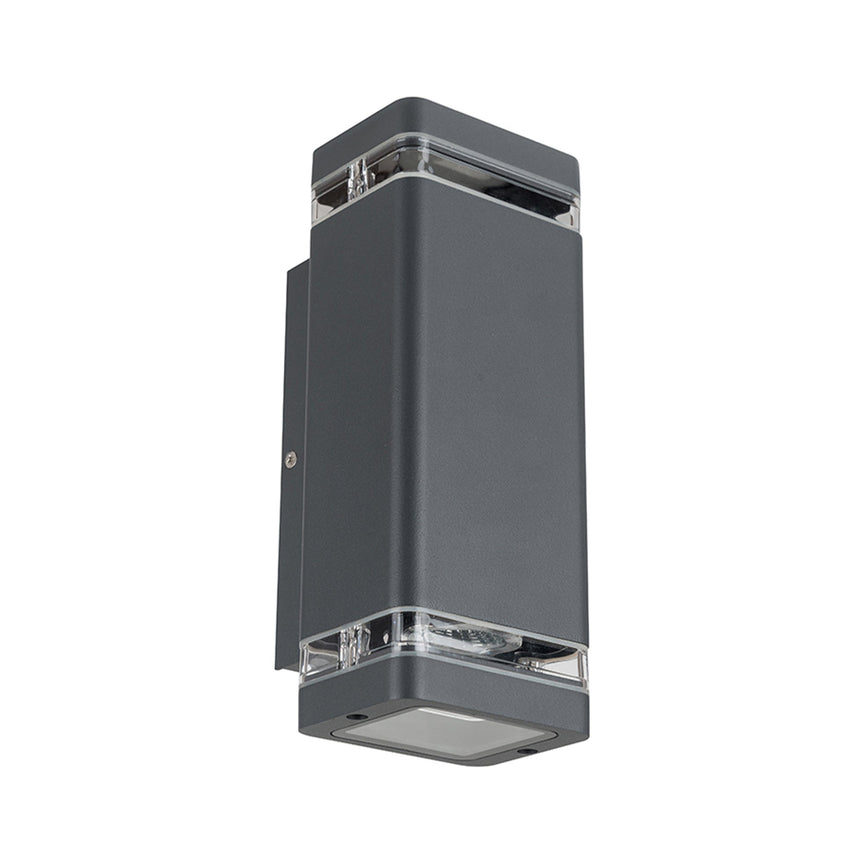 Rivo LED Up & Down Wall Light Charcoal